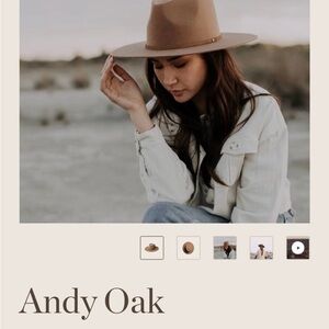 Will and bear Andy oak hat